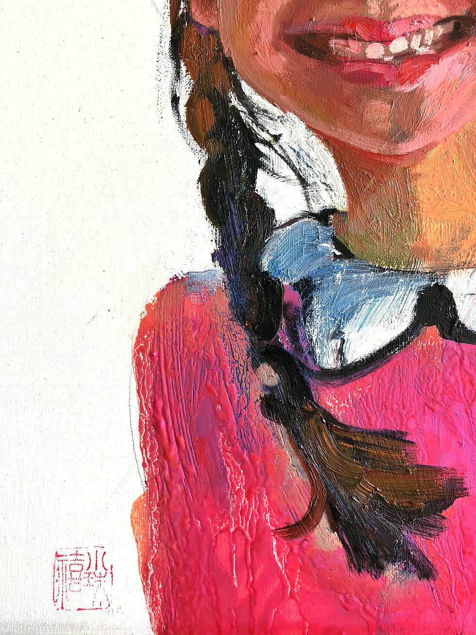 新冠下的微笑 Smile under COVID-19