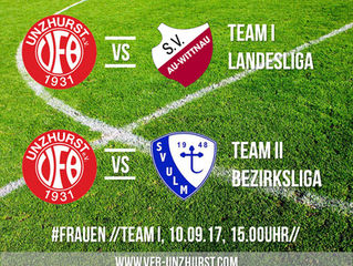 //Frauen - Rundenstart 2017/2018//