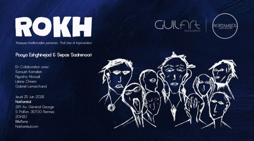 ROKH・Pooya Eshghinejad & Sepas Sadrenoori・Musiques traditionnelles persanes.