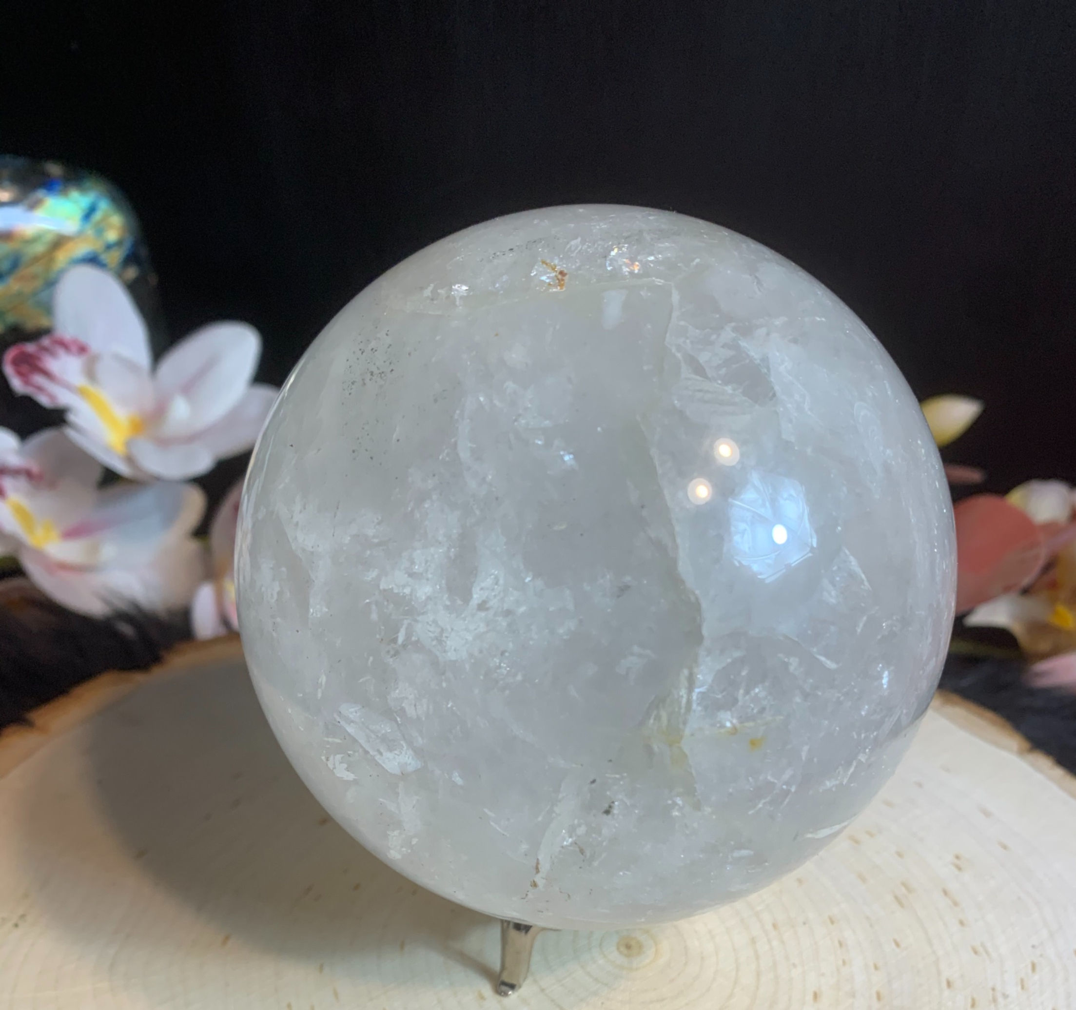 Clear Quartz Sphere #3