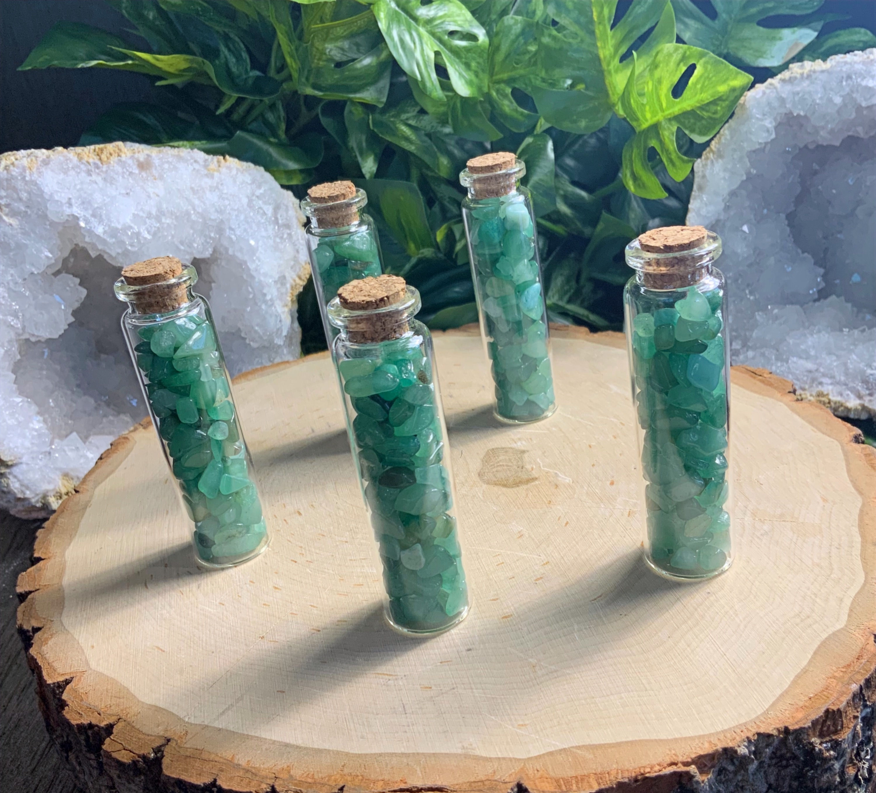Green Aventurine Vial