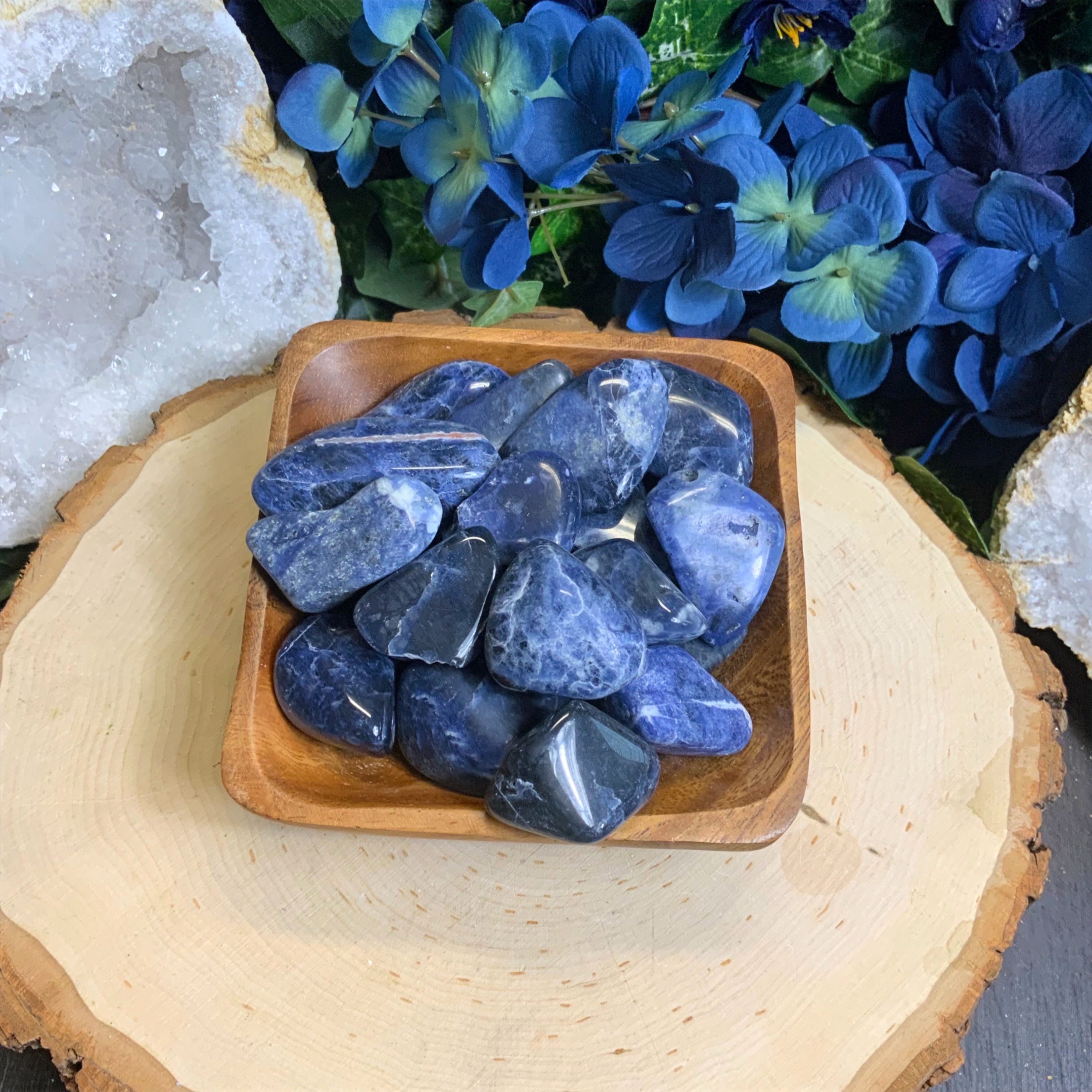 Medium Sodalite Tumbles