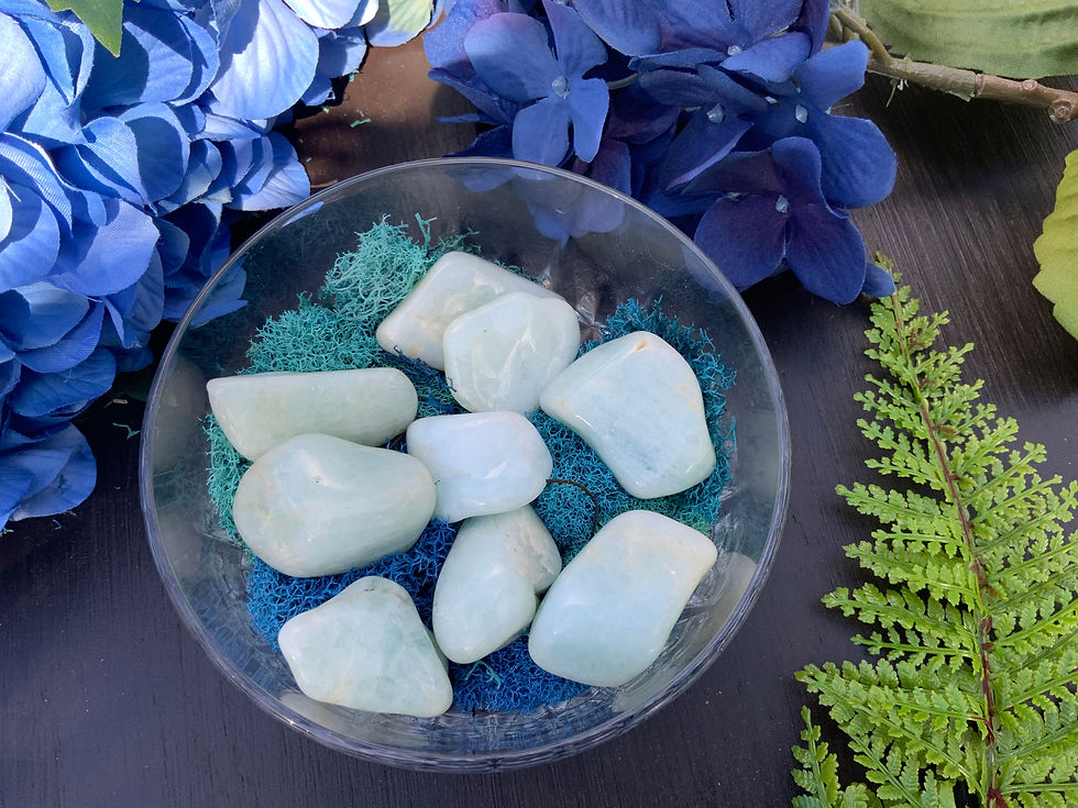 Aquamarine Large Tumbles
