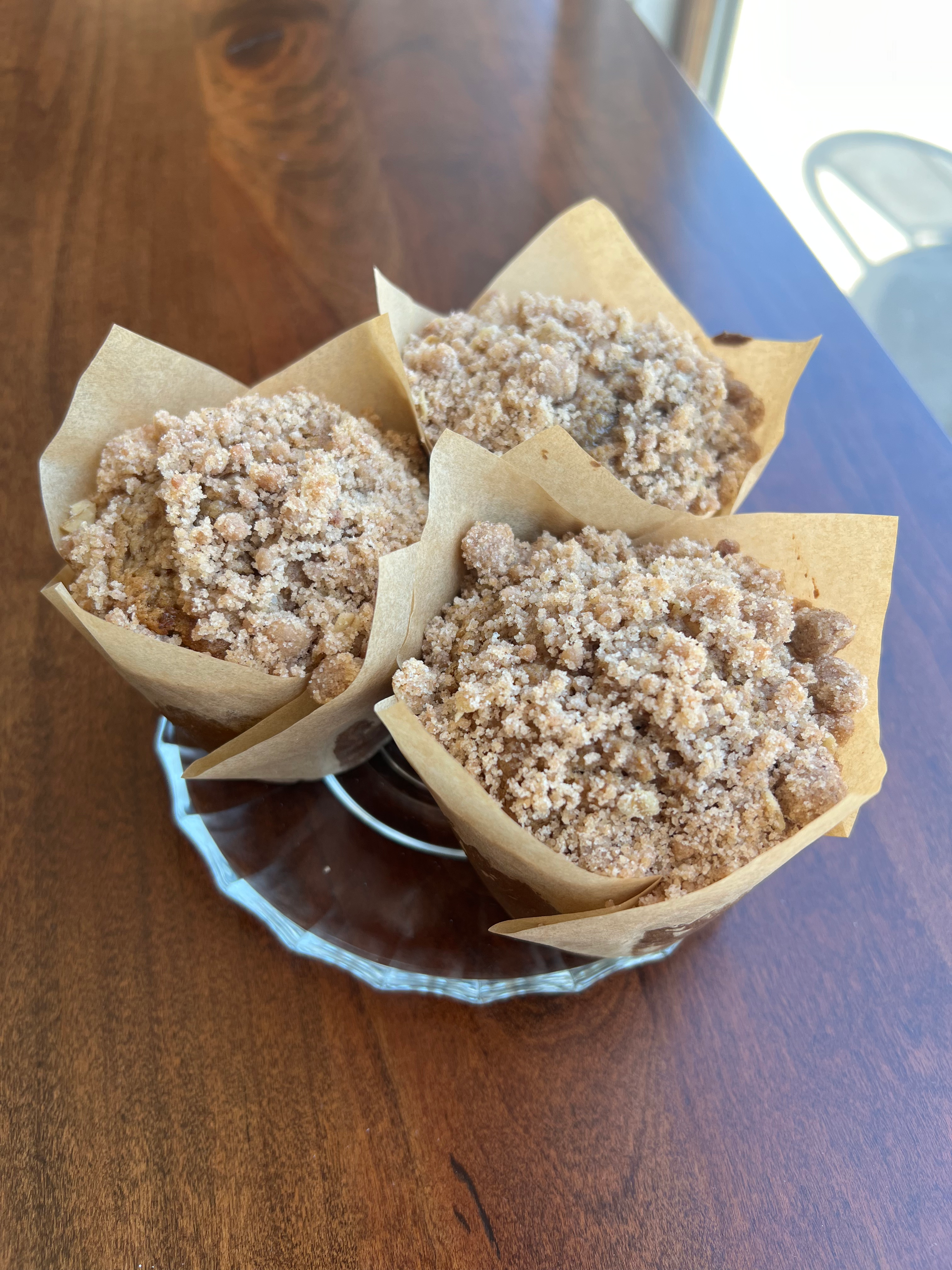 Apple Crumble Muffins
