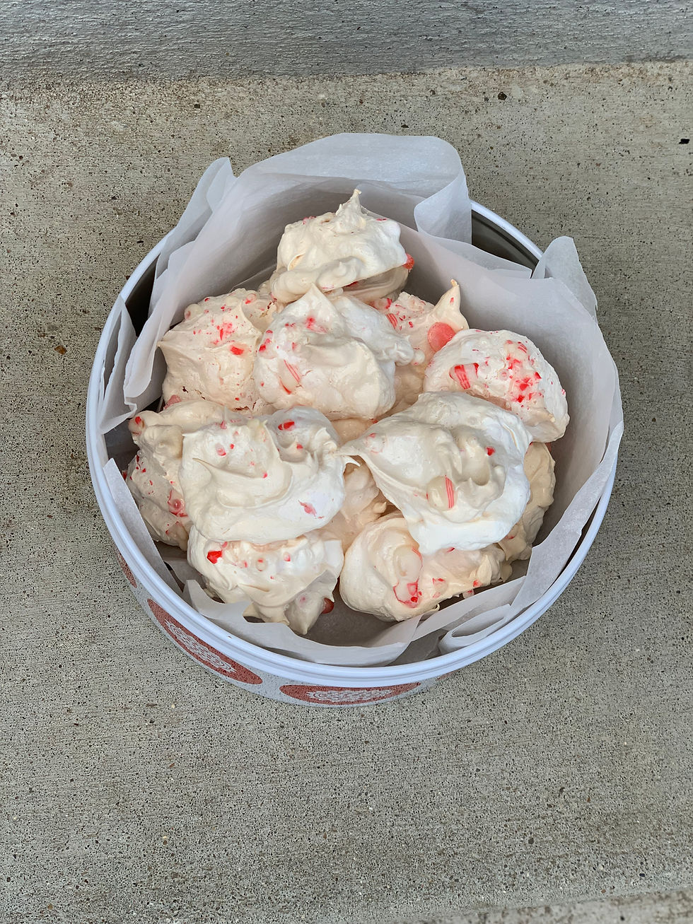 Thumbnail: Peppermint Meringue Treats 6pk [FROZEN]