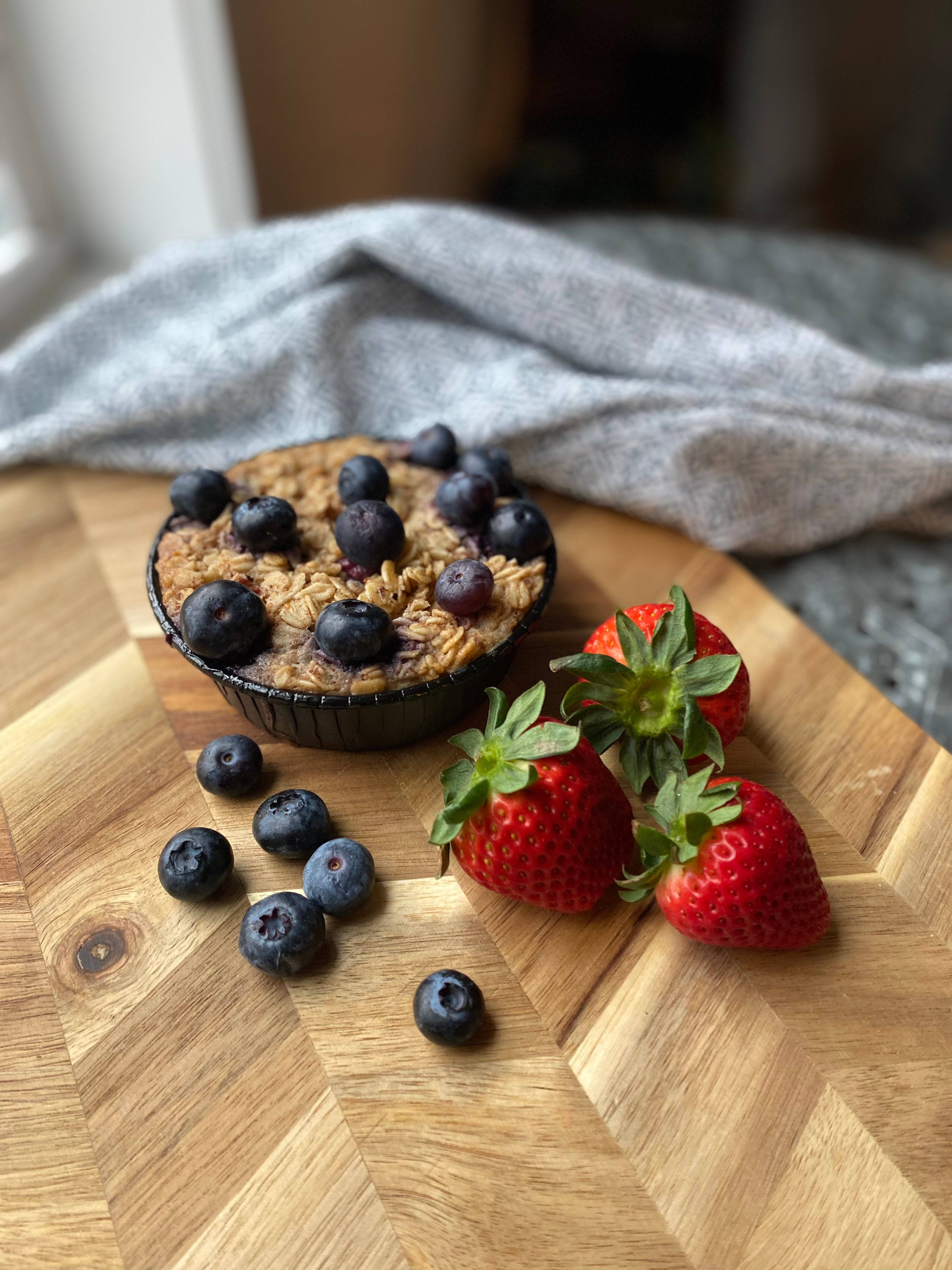 Mixed Berry Baked Oatmeal