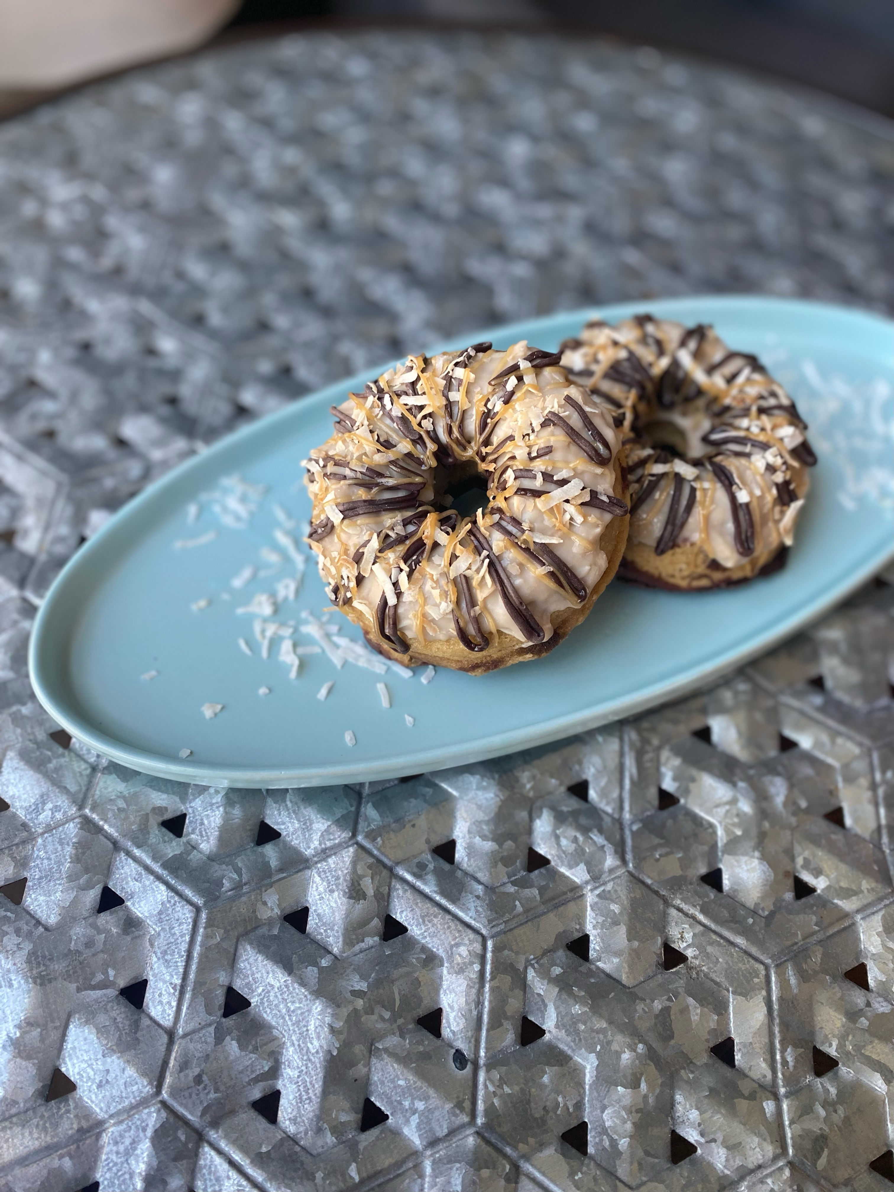 Baked Samoa Donuts by Kim