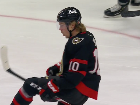 Ryan Dzingel: Gets Right Back to Where He Started From