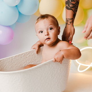 Servizio fotografico smashcake bagnetto