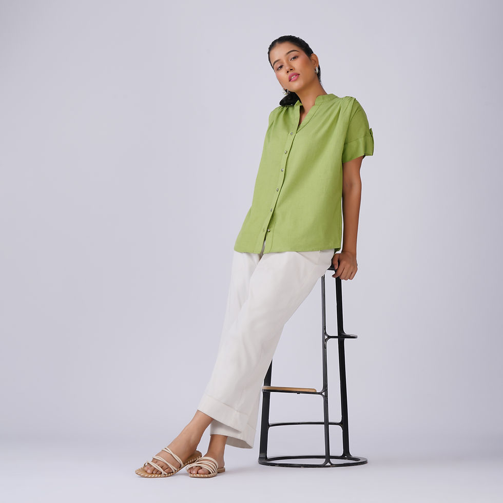 Thumbnail: ELENA TOP SOFT OLIVE