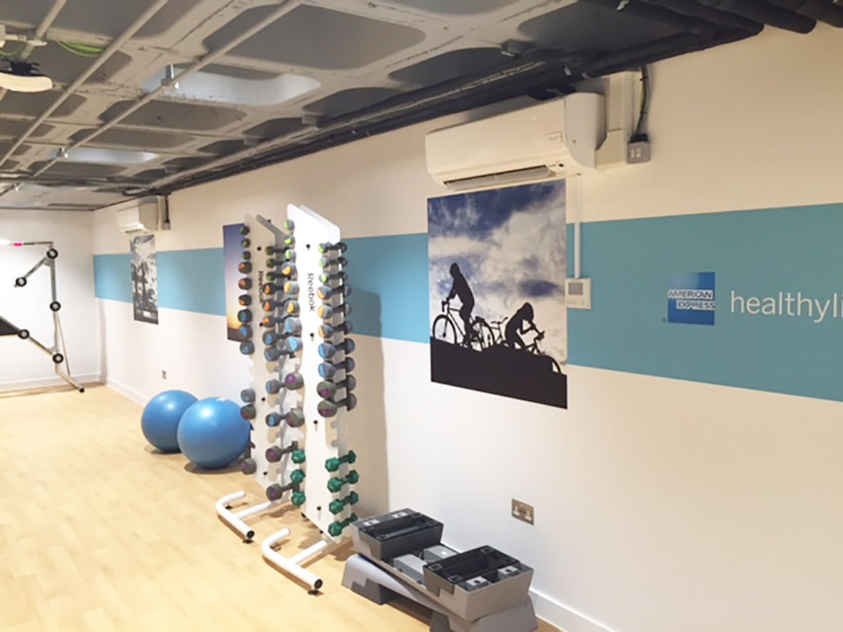 Graphics Produced for the Healthy Living Gym in Burgess Hill, Sussex