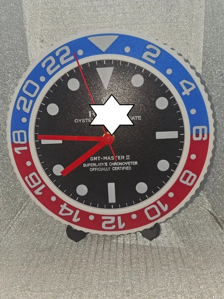Thumbnail: F1 fanart red and blue 3D printed clock