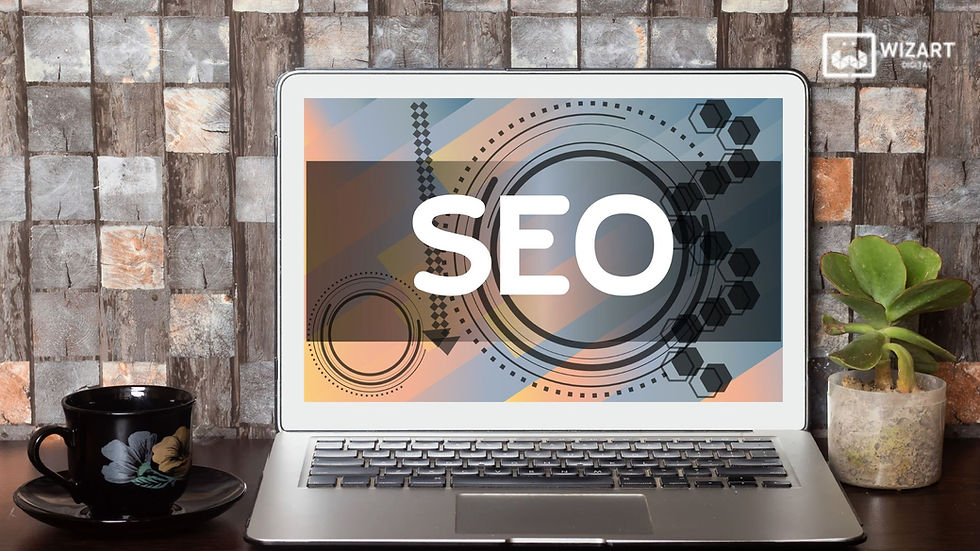 Ilustração de estratégias de SEO para conteúdo relevante