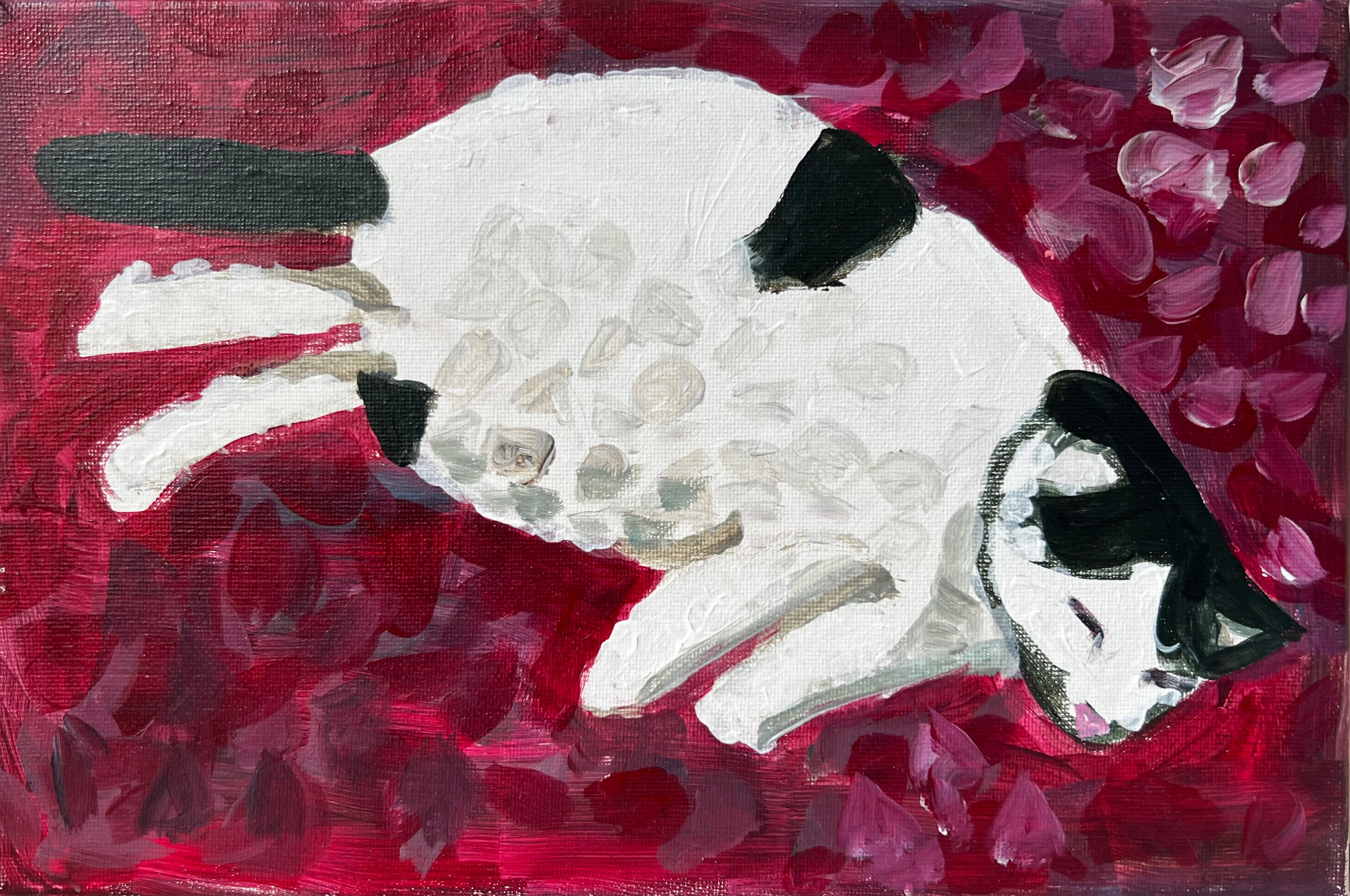 ‘Snakki’ A signed original painting by the artist Ava Reid