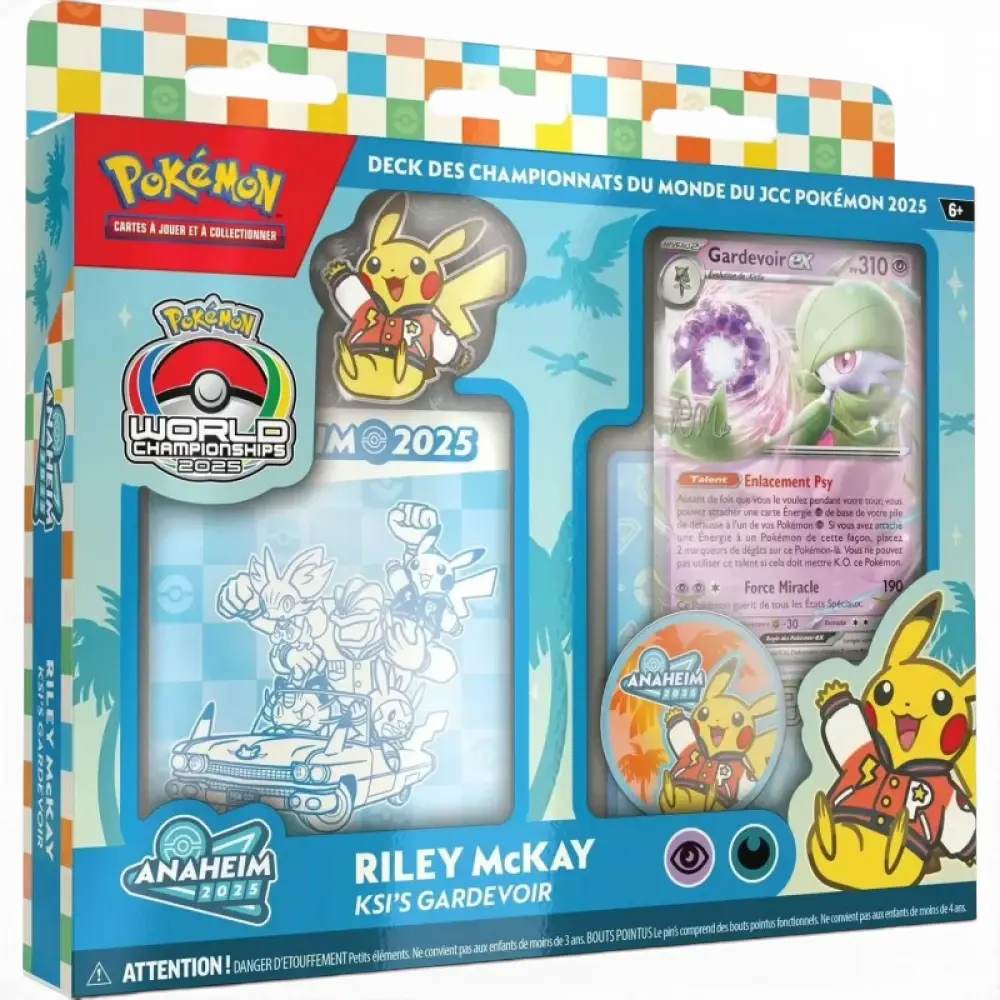 Pokémon Deck Championnats du Monde 2025 - Riley McKay