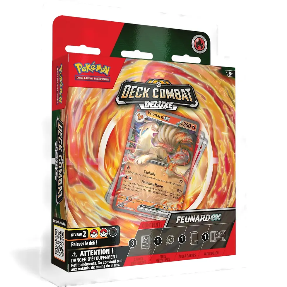 Deck combat Feunard pokémon