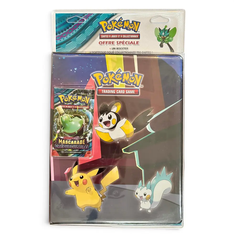 Miniature : Porfolio pokémon + booster
