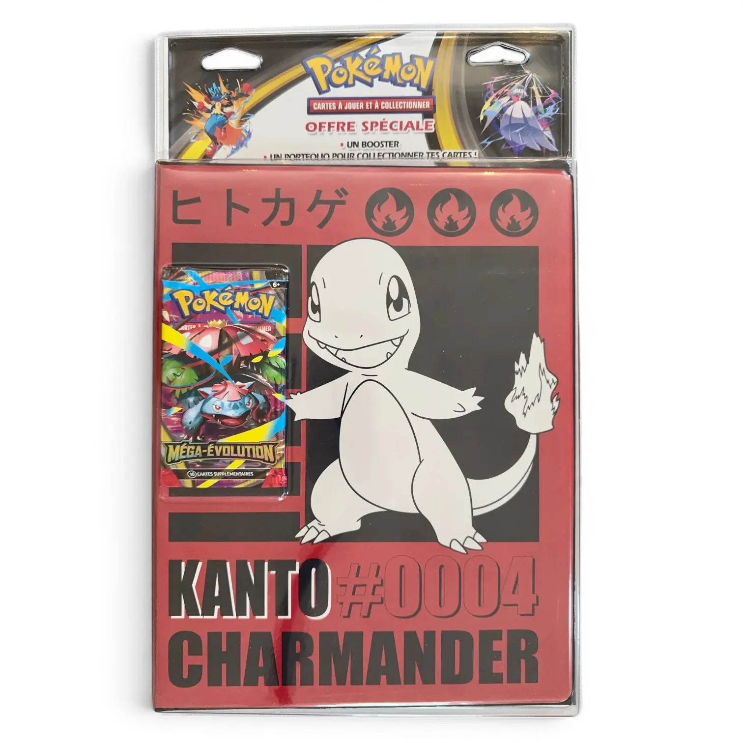 Portfolio Pokémon + booster ME01