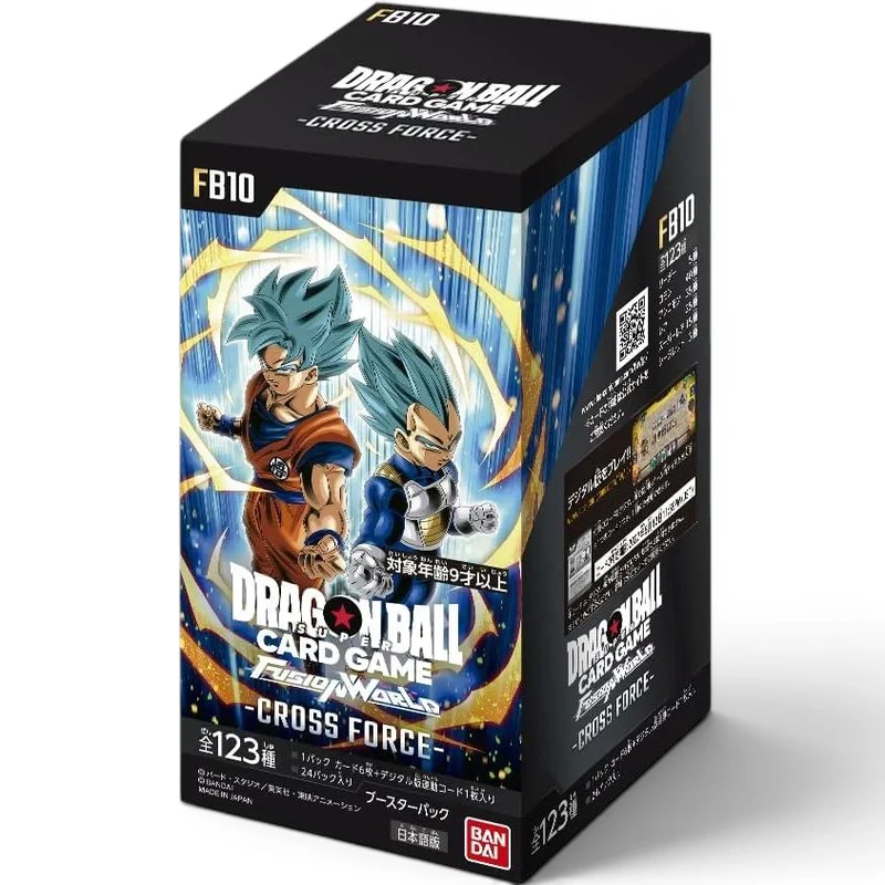 Dragon Ball Super Fusion World FB10 Cross Force - Display 24 Boosters 🇯🇵