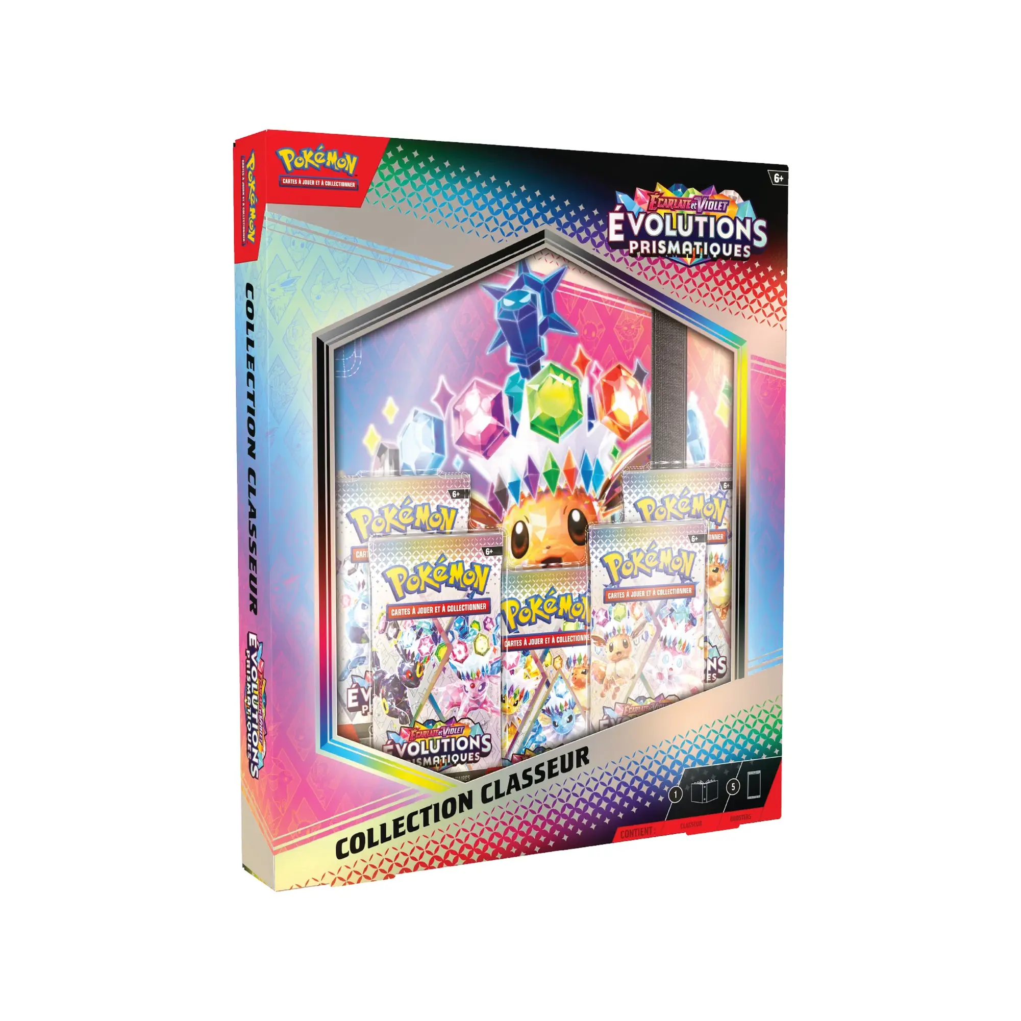 Coffret Collection Classeur Pokémon Évolutions Prismatiques (EV8.5) 🇫🇷