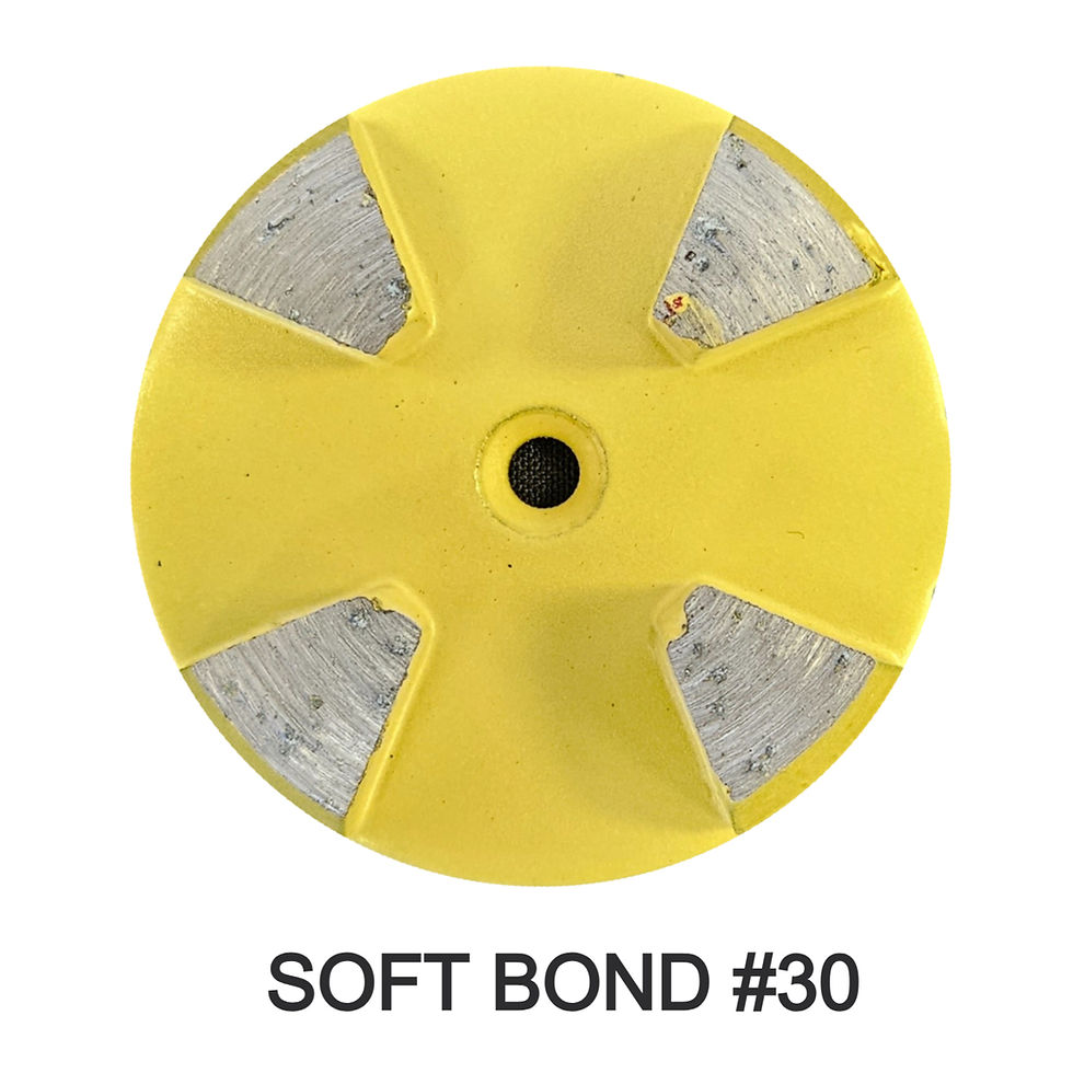 Thumbnail: 3" Diamond Puck Soft Bond (Syntec Fast Change Type)