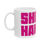 Thumbnail: FUCHIA - SHUT UP HANG ON Mug – Fuel the Grind 