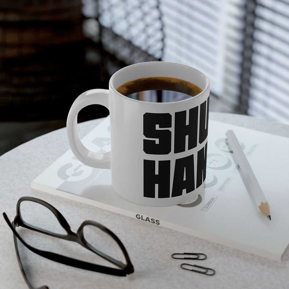 Thumbnail: BLACK- SHUTUP HANGON MEGA Mug – 20oz of Pure Fuel