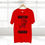 Thumbnail: EYE OF THE TIGER - Classic Fit Tee - Red