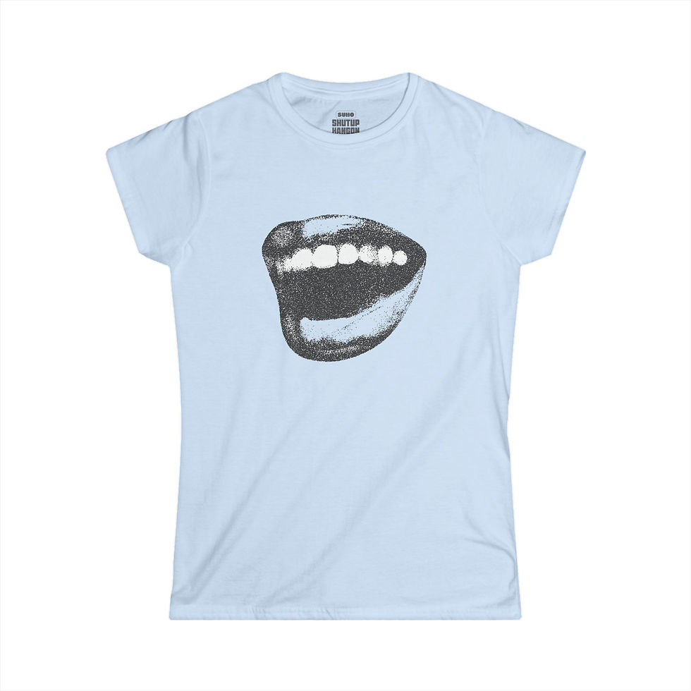 Thumbnail:  'Declare the Good' -  Womens Curved fit Tee