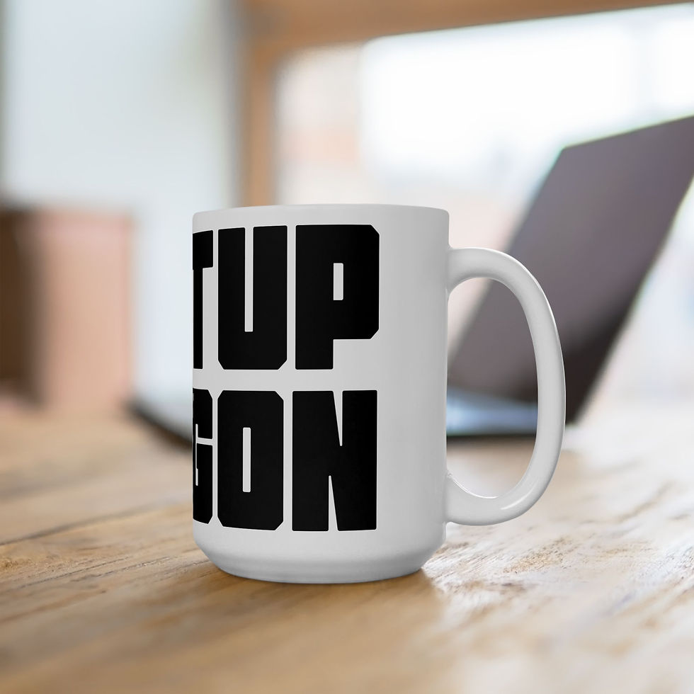 Thumbnail: SHUTUP HANGON Mug – Fuel the Grind 
