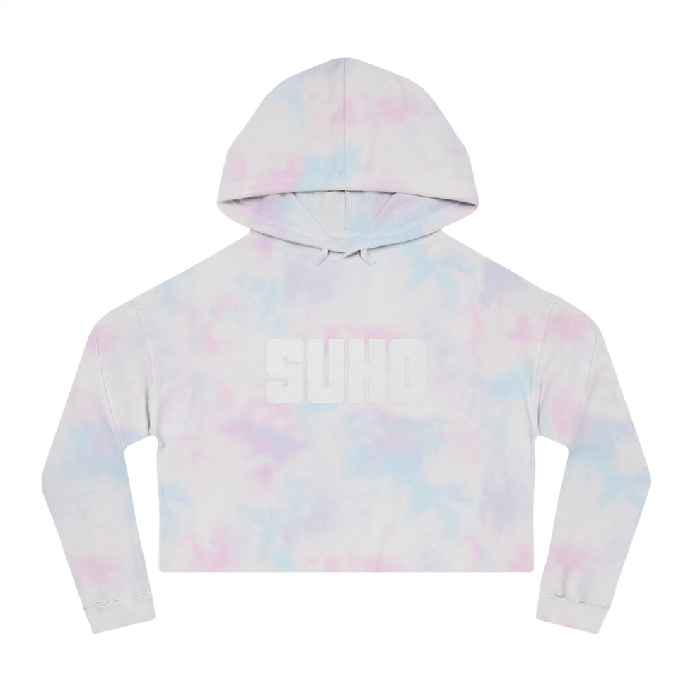 Thumbnail: SUHO POWER CROP HOODIE - 4 Colors!