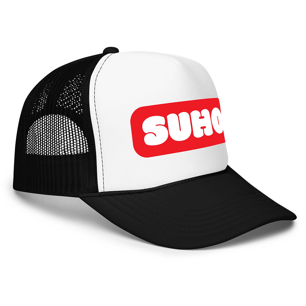 Thumbnail: The SUHO®  Foam Trucker Hat - White