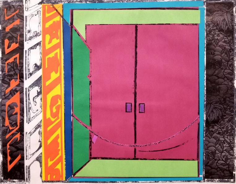 Door with Smile No. 6