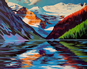 Lake Louise Reflections