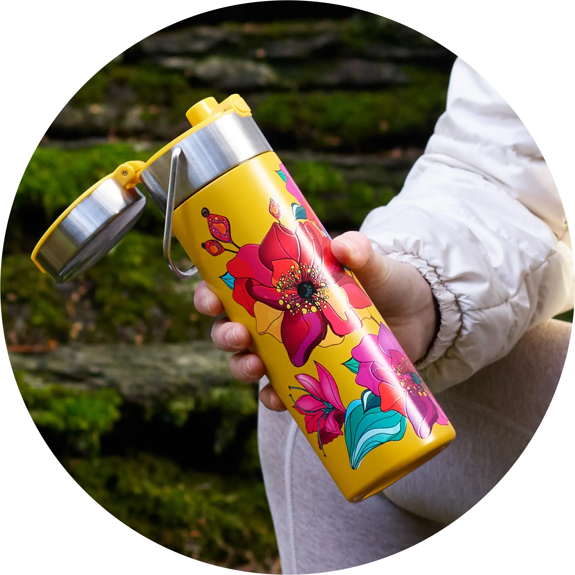 Théière isotherme -Poppy Yellow- 50cl