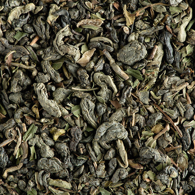 Thé vert parfumé à la menthe