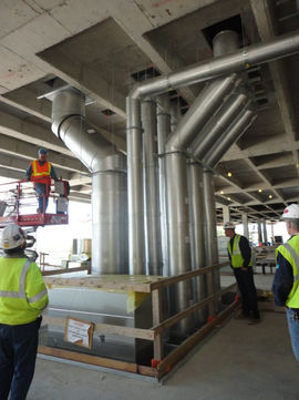 Hospital Boiler & Water Heater Flues