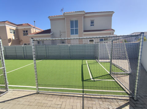 Residential soccer field by everturf