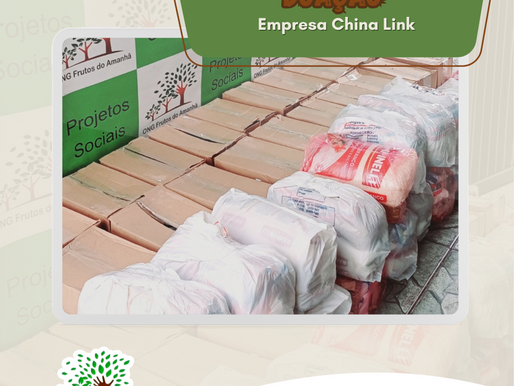 Doação Empresa China Link