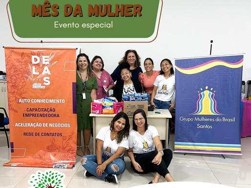 Ontem dia 27 de março nossa presidente Bianca Morais foi convidada para o evento mês das mulheres