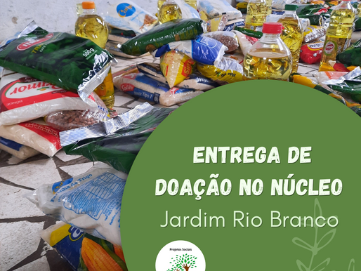 PROJETO QUARENTENA SEM FOME - ONG FRUTOS DO AMANHÃ