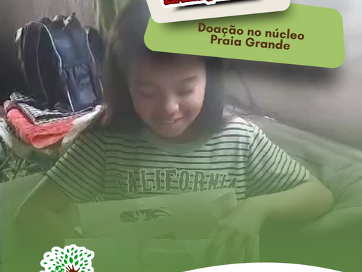 Esperança de Natal - Doação no Núcleo Praia Grande