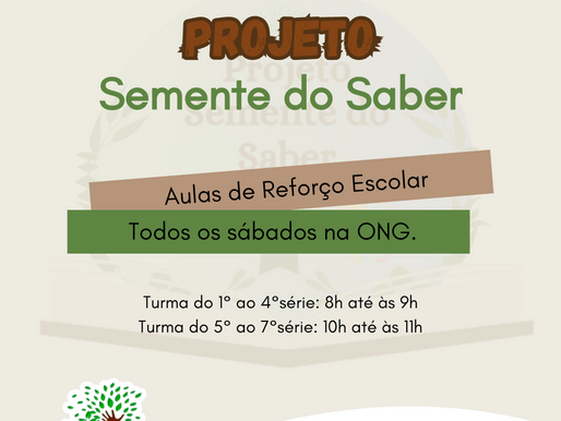 Projeto Semente do Saber