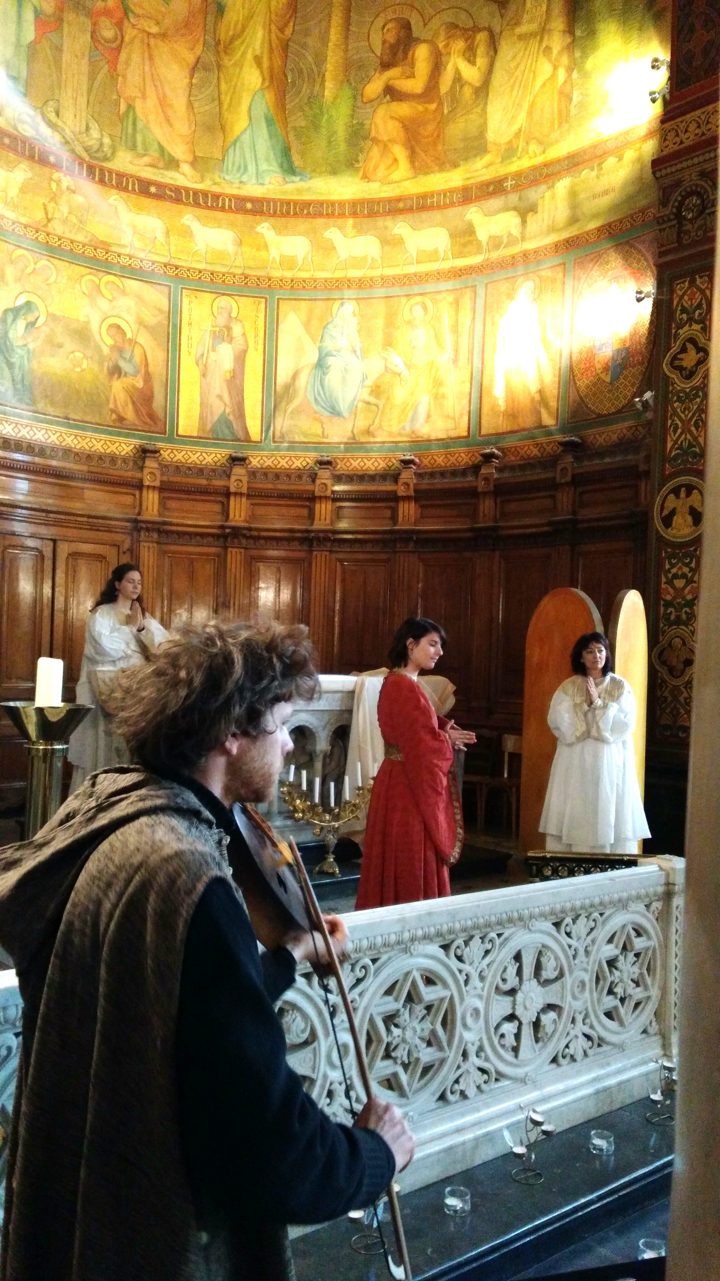 Les Trois Marie au Tombeau - Rosace
