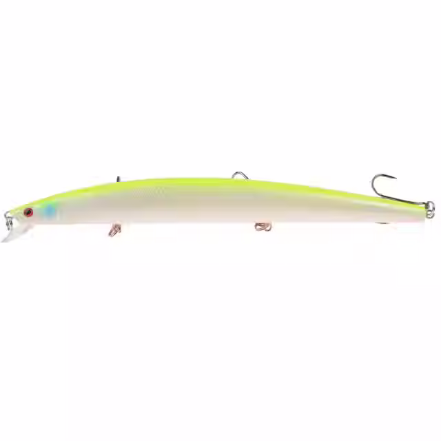 Miniature : Leurre poisson nageur style "Minnow" 18cm - 24g (Coloris N032 à N041)