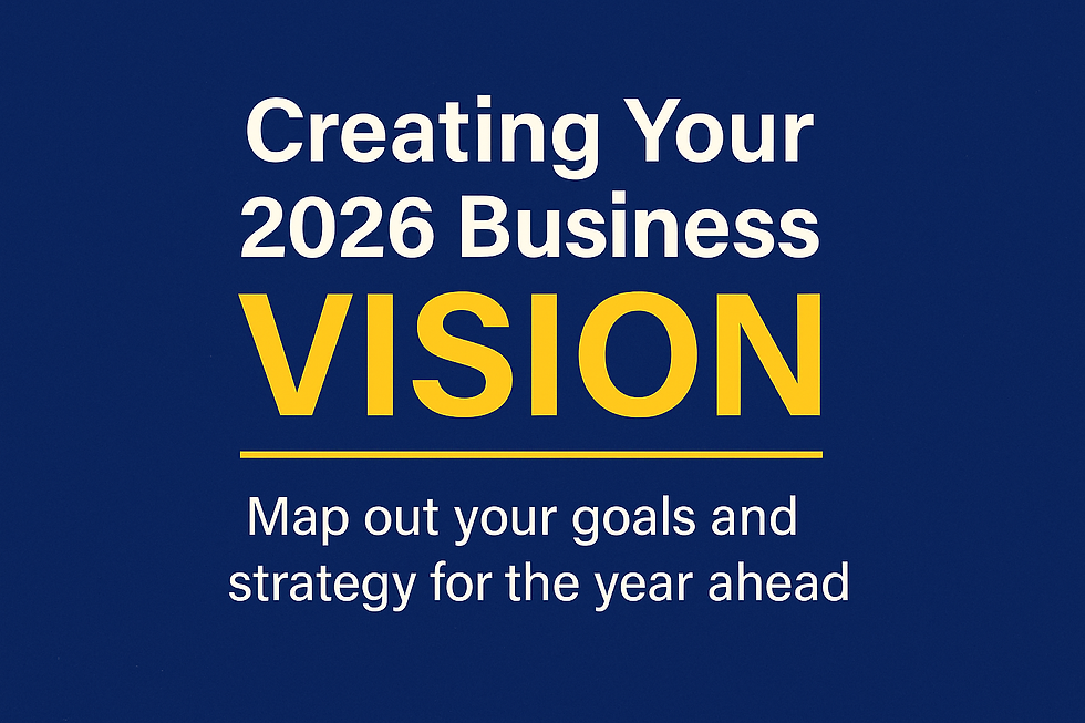 Creating your 2026 Business VISION