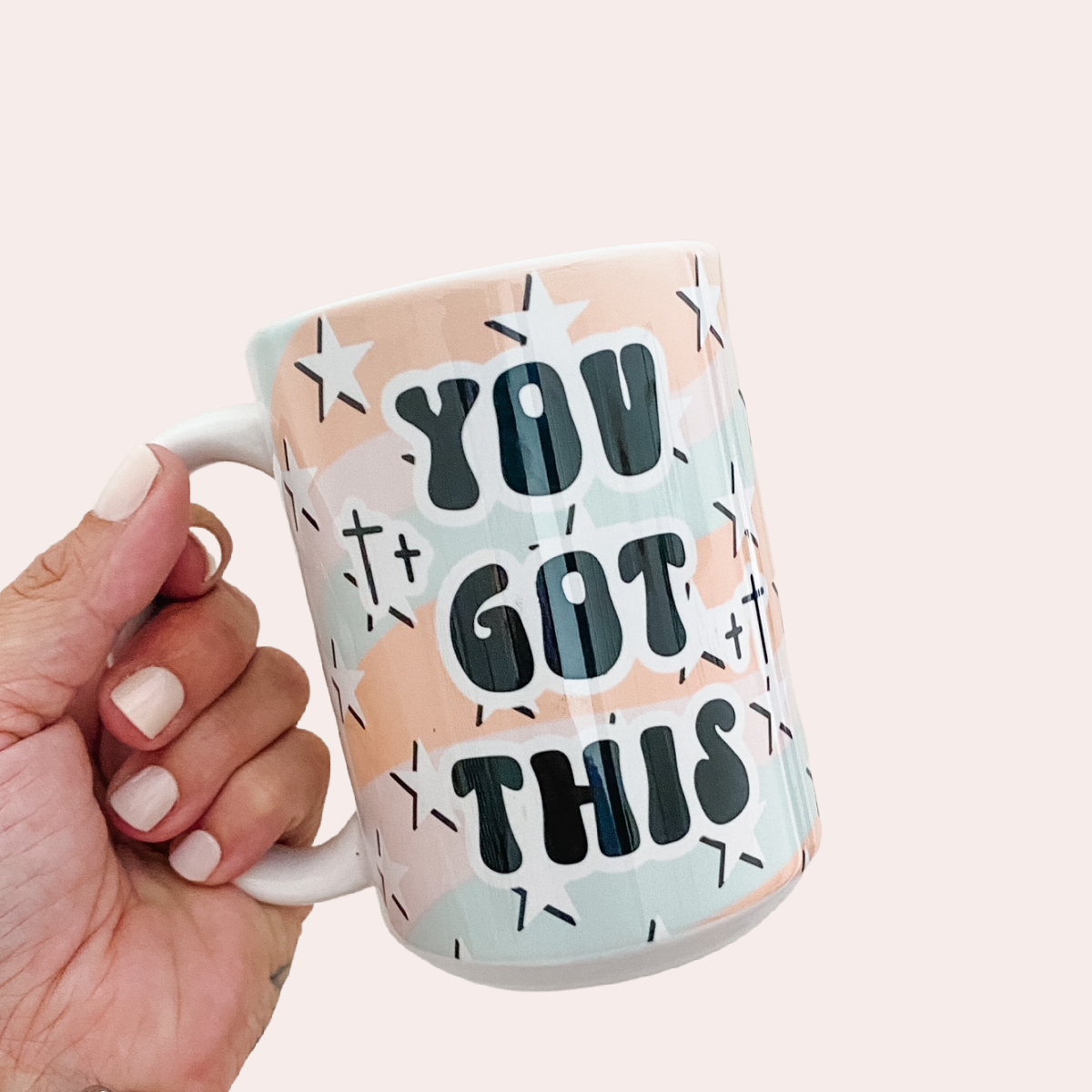 You got this full wrap mug