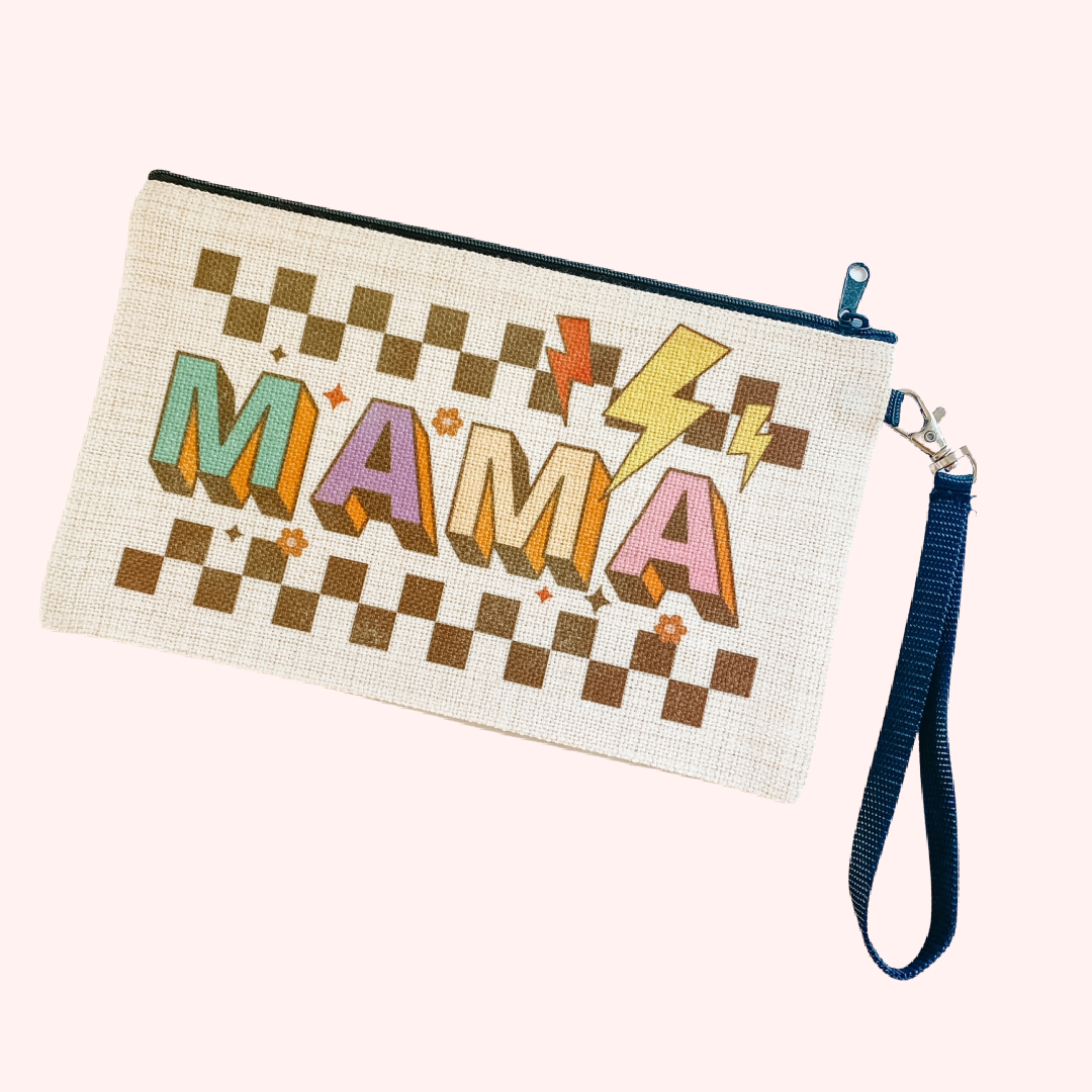 Retro checker Mama