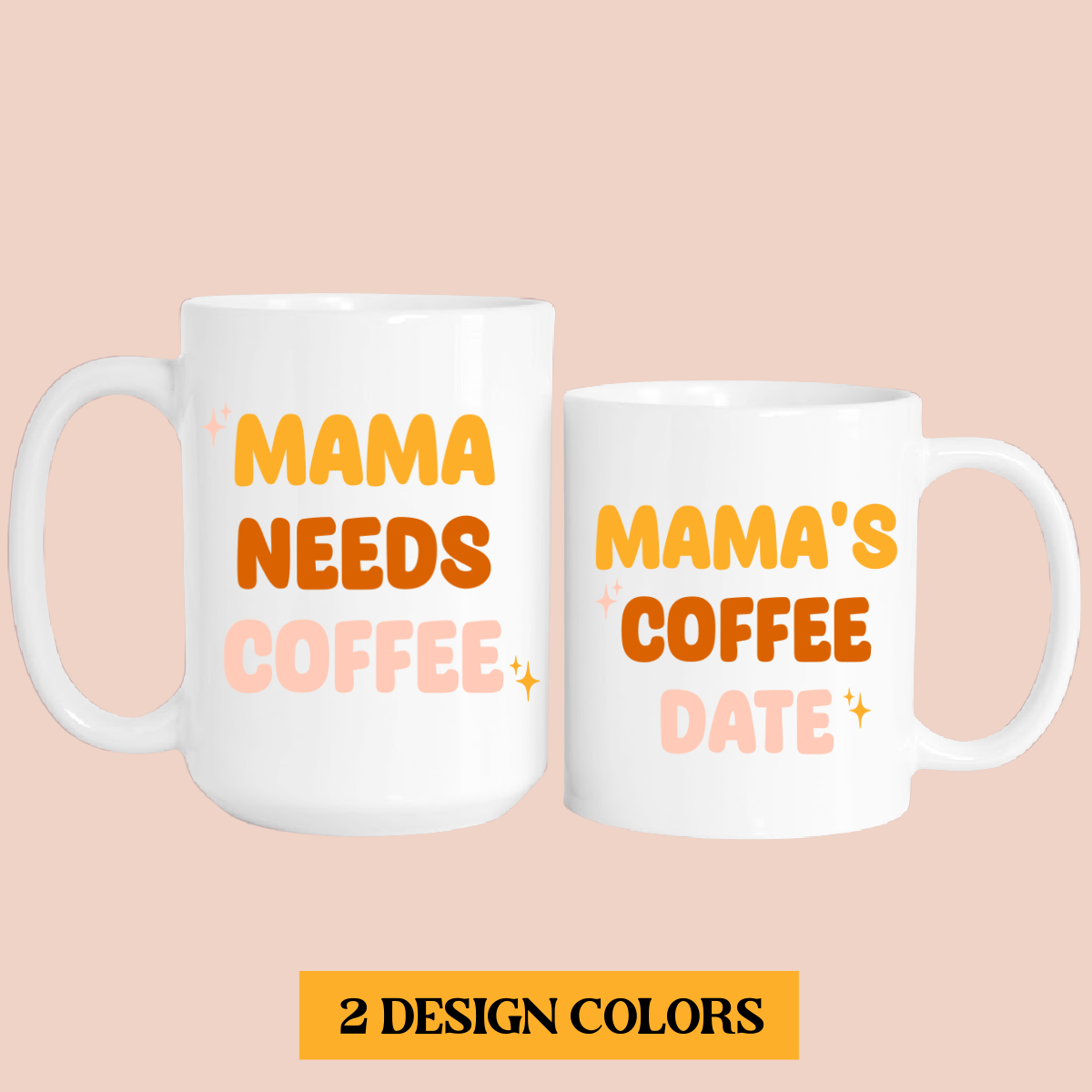 Mama needs coffee mug set