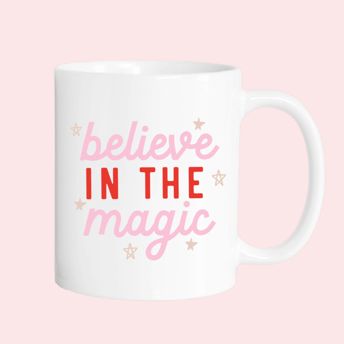 Believe in the magic mini's mug